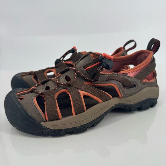 Keen Womens Venice H2 Pink Gray Sport Sandals Waterproof Sz 6 Hiking Camping - Picture 1 of 7